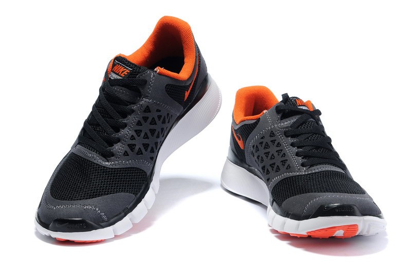 Nike Free 7.0 V2 Mens Running Shoes Black Orange White - Click Image to Close
